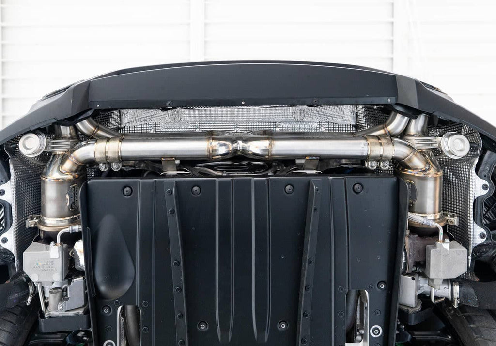 Fabspeed Porsche 991.2 GT2 RS Center Muffler Bypass X-Pipe (2018+)