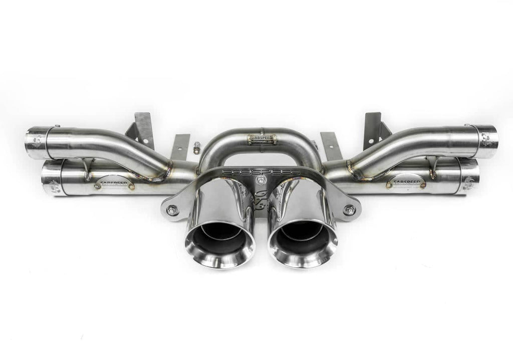 Fabspeed Porsche 991.2 GT3 / GT3 RS Center Muffler Bypass Pipe 2017- 2019