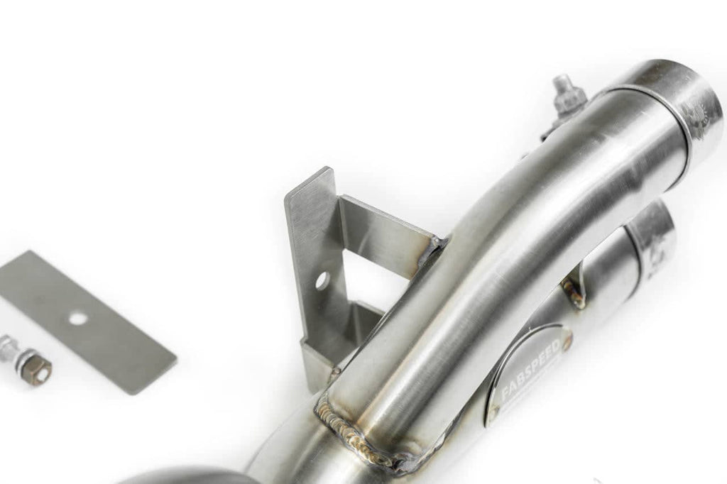 Fabspeed Porsche 991.2 GT3 / GT3 RS Center Muffler Bypass Pipe 2017- 2019