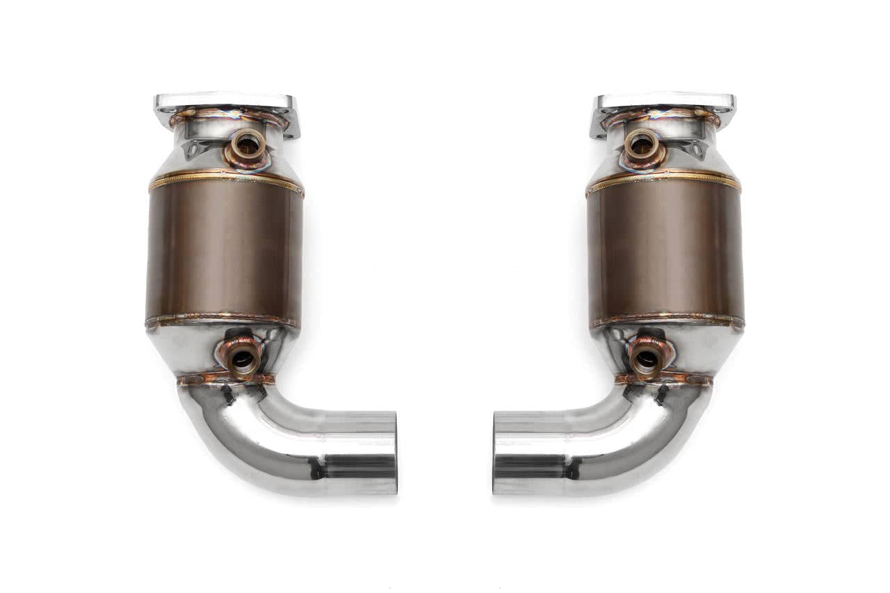 Fabspeed Porsche 991.2 Turbo / Turbo S Sport Catalytic Converters (2017+)