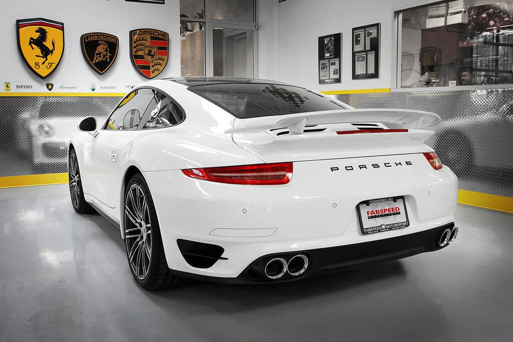 Fabspeed Porsche 991.2 Twin Turbo / Turbo S Valvetronic Supersport X-Pipe Exhaust System (2017-2020)