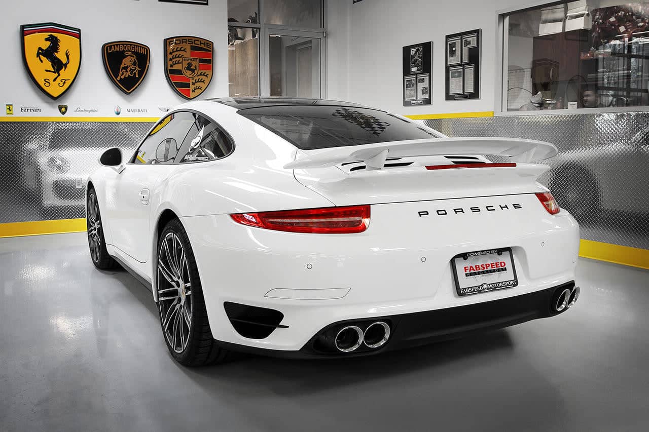 Fabspeed Porsche 991.2 Twin Turbo / Turbo S Valvetronic Supersport X-Pipe Exhaust System (2017-2020)