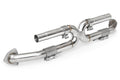 Fabspeed Porsche 991 Carrera Center Muffler Bypass X-Pipe (Non-Valved Exhaust)(2012-2016)