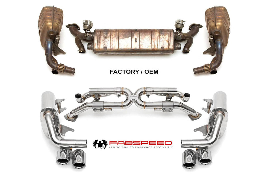 Fabspeed Porsche 991 Carrera Valved Exhaust System
