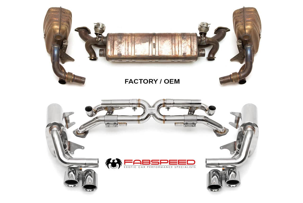 Fabspeed Porsche 991 Carrera Valved Exhaust System