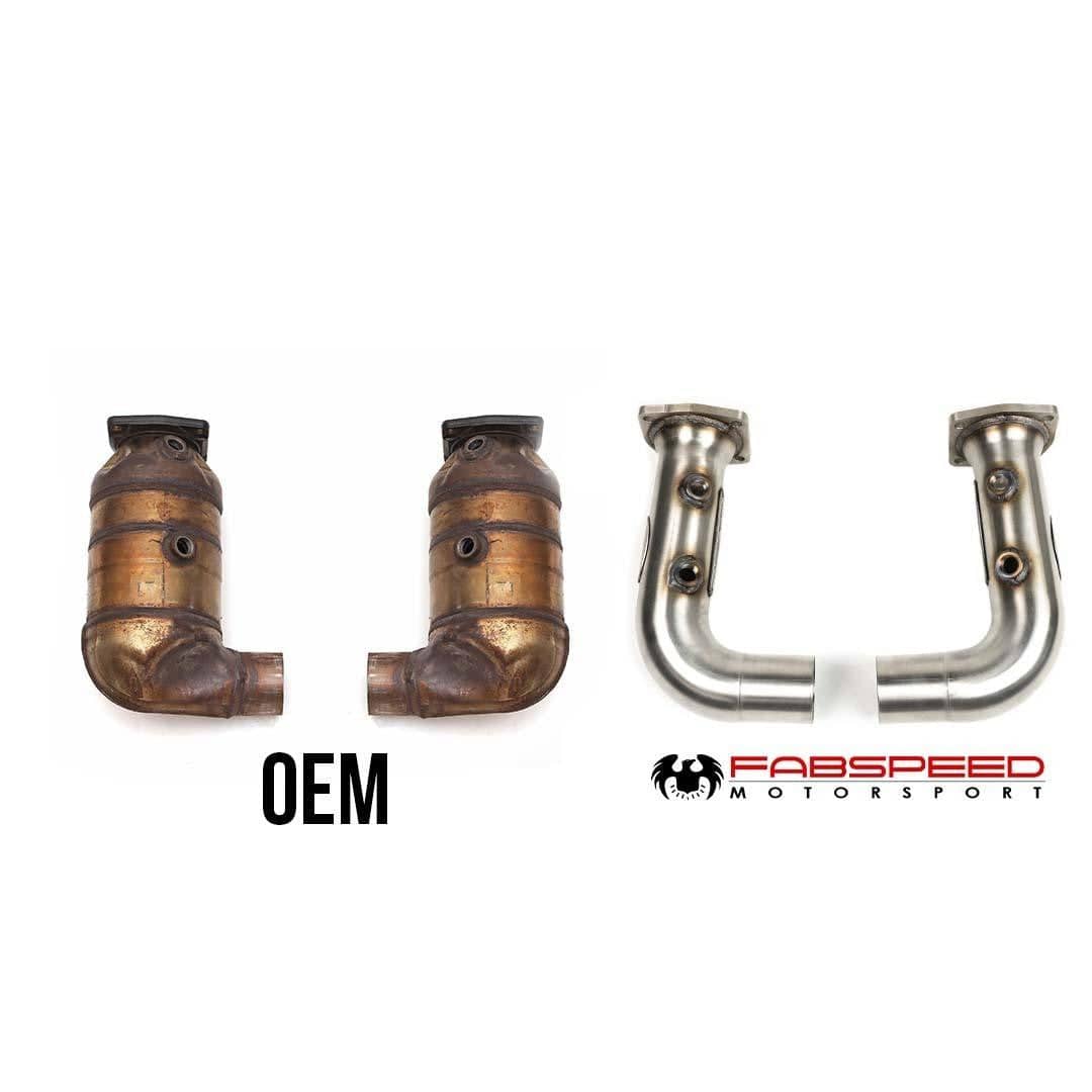 Fabspeed Porsche 991 Turbo / Turbo S Competition Link Pipes (2013-2016)