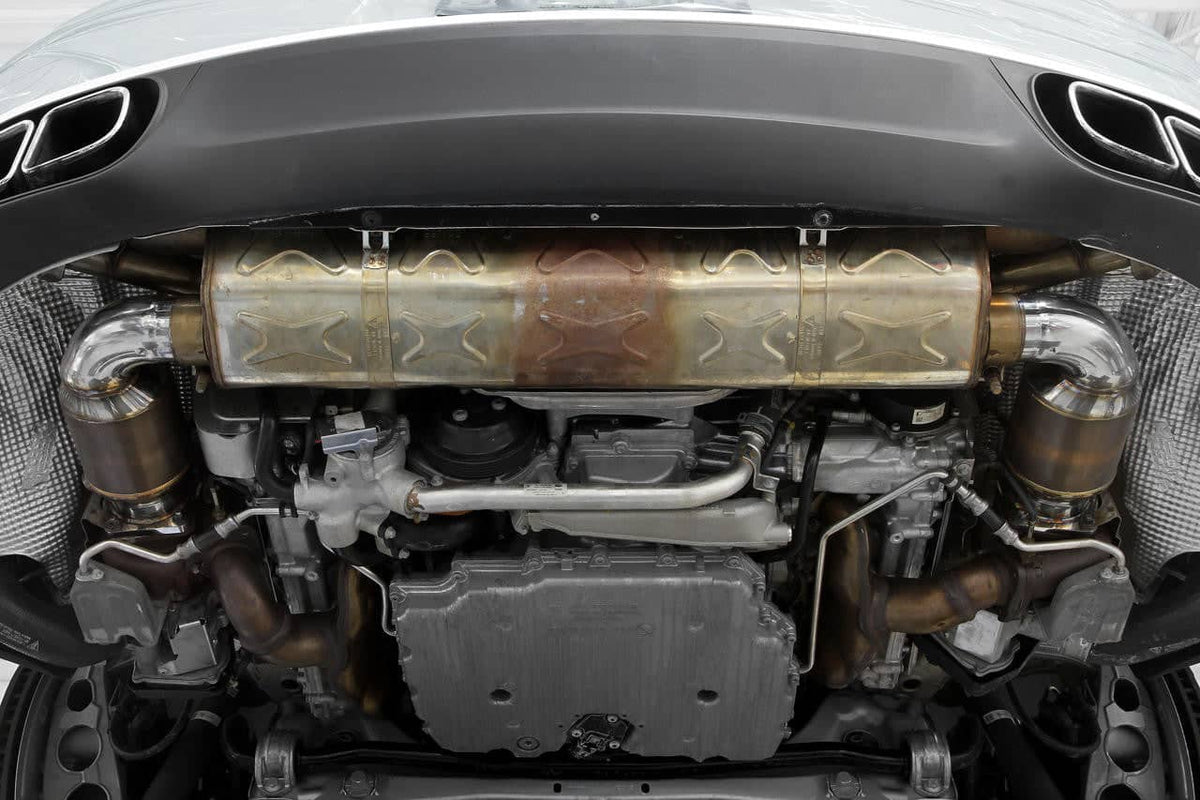 Fabspeed Porsche 991 Turbo / Turbo S Sport Catalytic Converters (2013-2016)