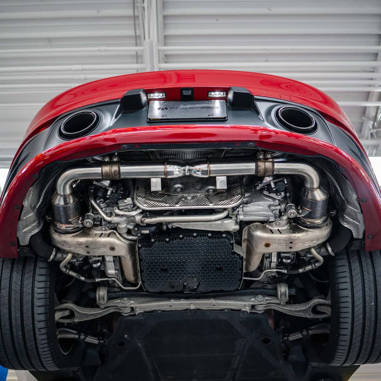 Fabspeed Porsche 992 Carrera Sport Catalytic Converters (2019+)