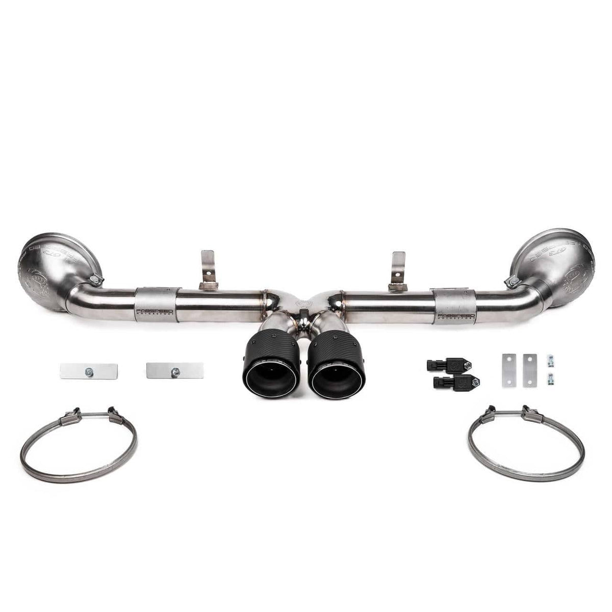 Fabspeed Porsche 992 GT3 / GT3 RS Supercup Cat-Back Exhaust System NON Valved (2022+)