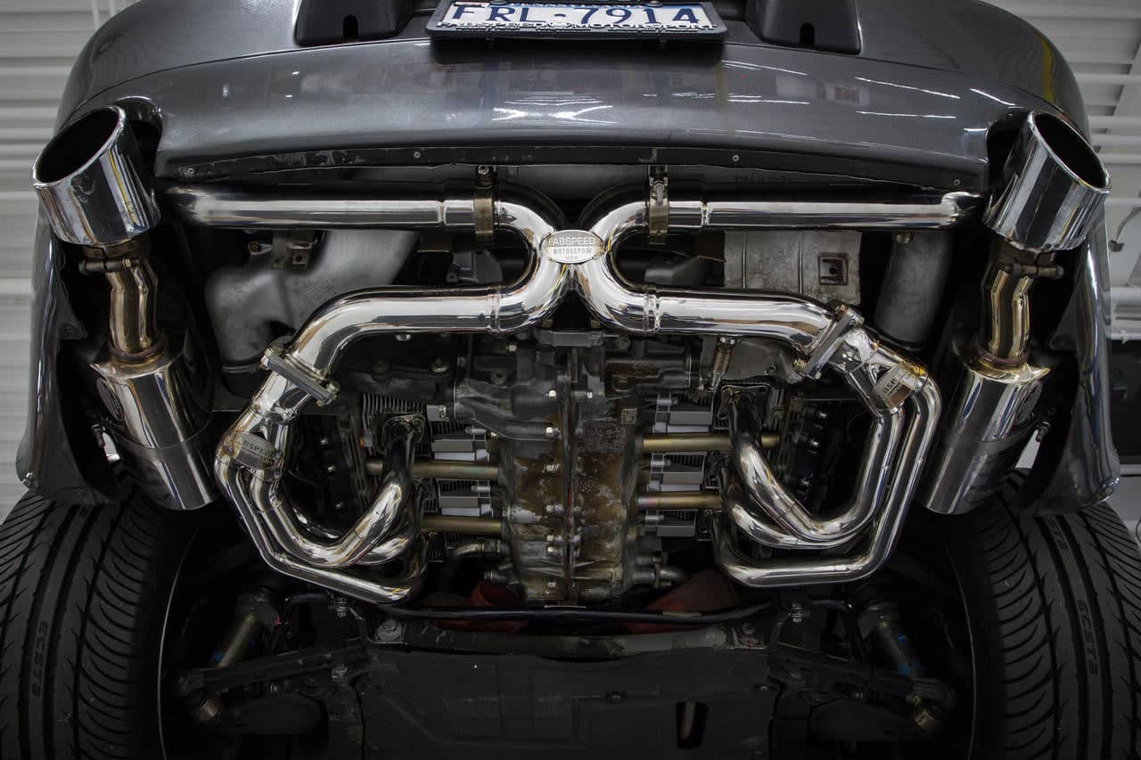 Fabspeed Porsche 993 Carrera link comp. X-Pipe (1994-1998)
