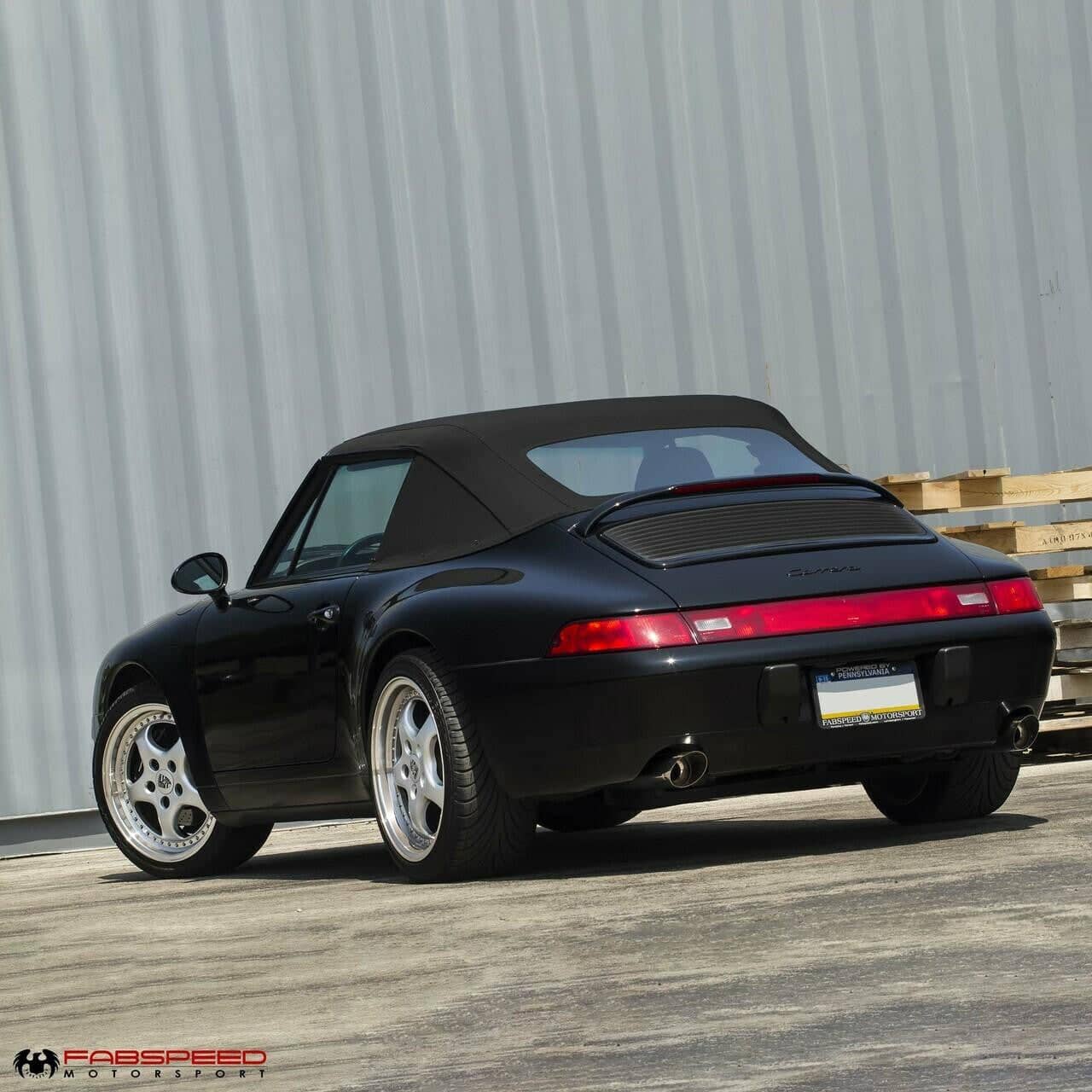 Fabspeed Porsche 993 Carrera Supercup cat-back Exhaust System (1994-1998)