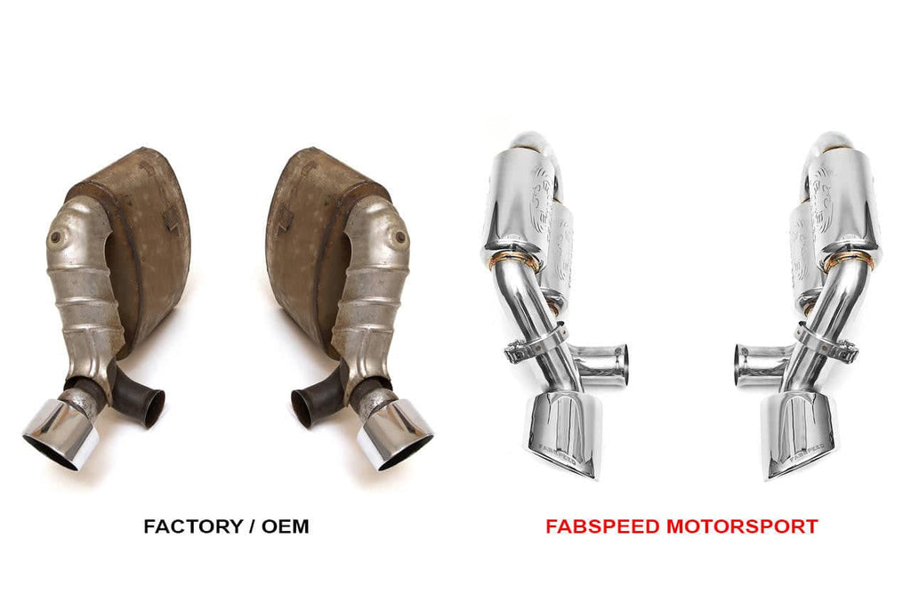 Fabspeed Porsche 993 Turbo Supercup Exhaust System