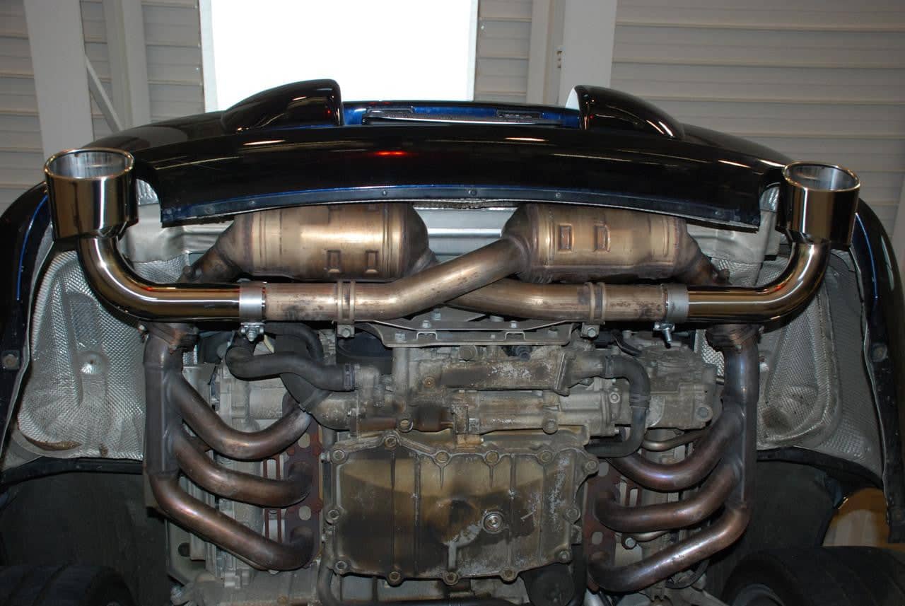 Fabspeed Porsche 996 Carrera Muffler Bypass Pipes (1999-2004)