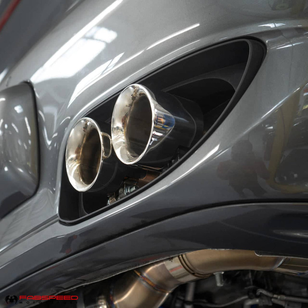 Fabspeed Porsche 997.2 Turbo / Turbo S Valvetronic Supersport X-Pipe Exhaust System (2010-2012)