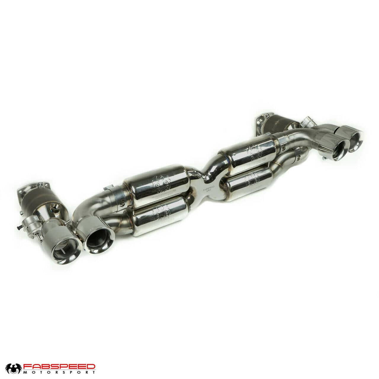 Fabspeed Porsche 997.2 Turbo / Turbo S Valvetronic Supersport X-Pipe Exhaust System (2010-2012)