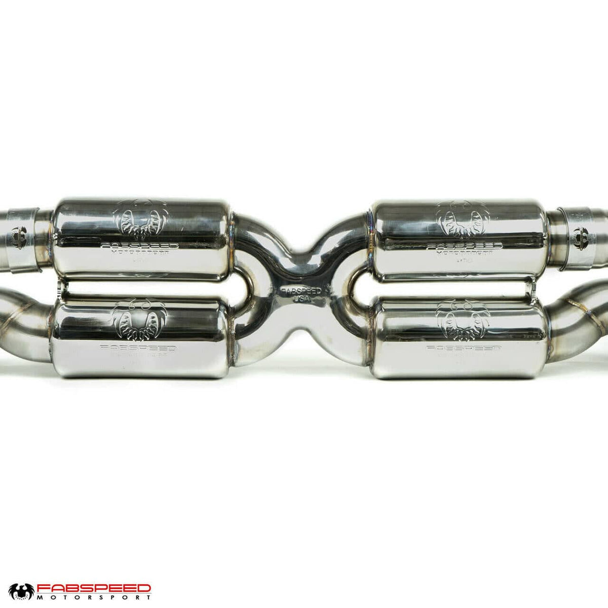 Fabspeed Porsche 997.2 Turbo / Turbo S Valvetronic Supersport X-Pipe Exhaust System (2010-2012)