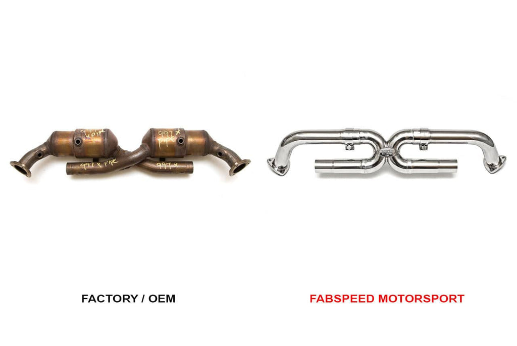 Fabspeed Porsche 997 Carrera Competition Link X-Pipe