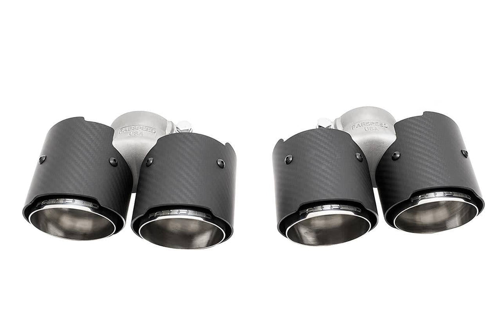 Fabspeed Porsche 997 Carrera Deluxe Quad-Style Tips (2005-2008)