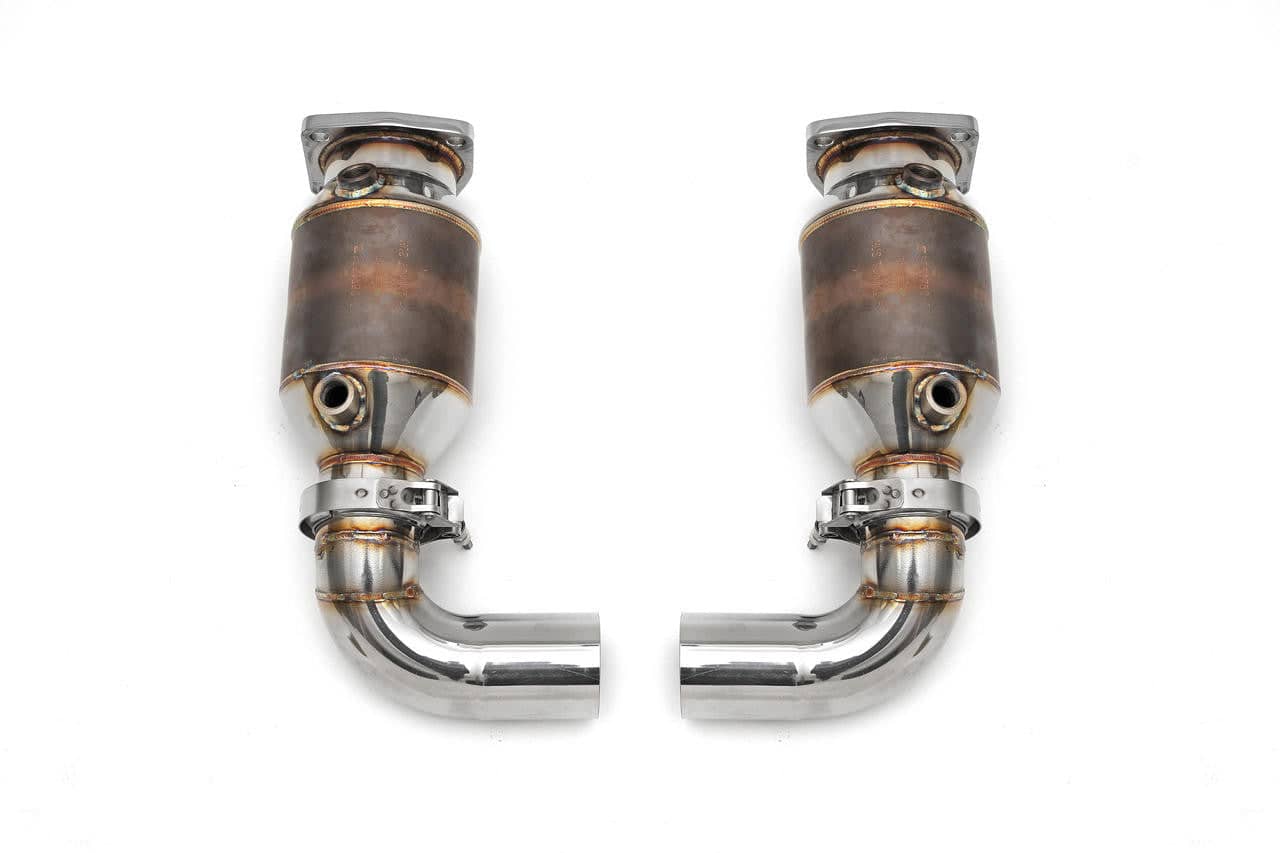 Fabspeed Porsche 997 GT2 Sport Catalytic Converters (2008-2009)