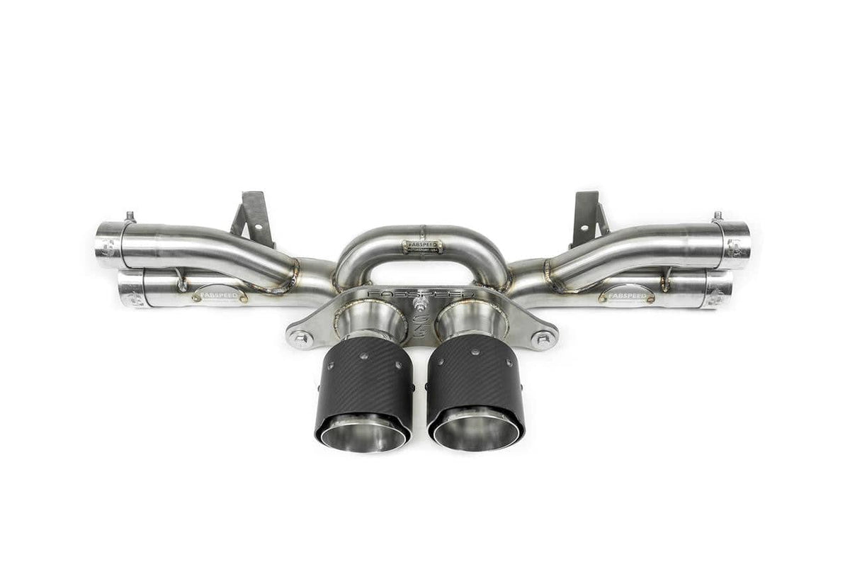 Fabspeed Porsche 997 GT3 / GT3 RS Center Muffler Bypass Pipe