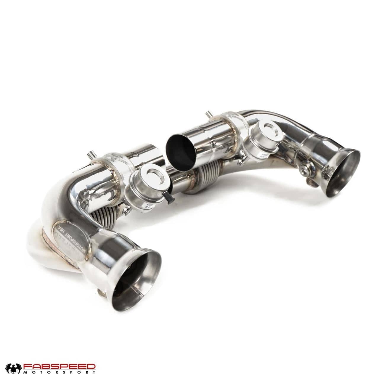 Fabspeed Porsche 997 GT3 / GT3 RS Side Muffler Bypass Pipes