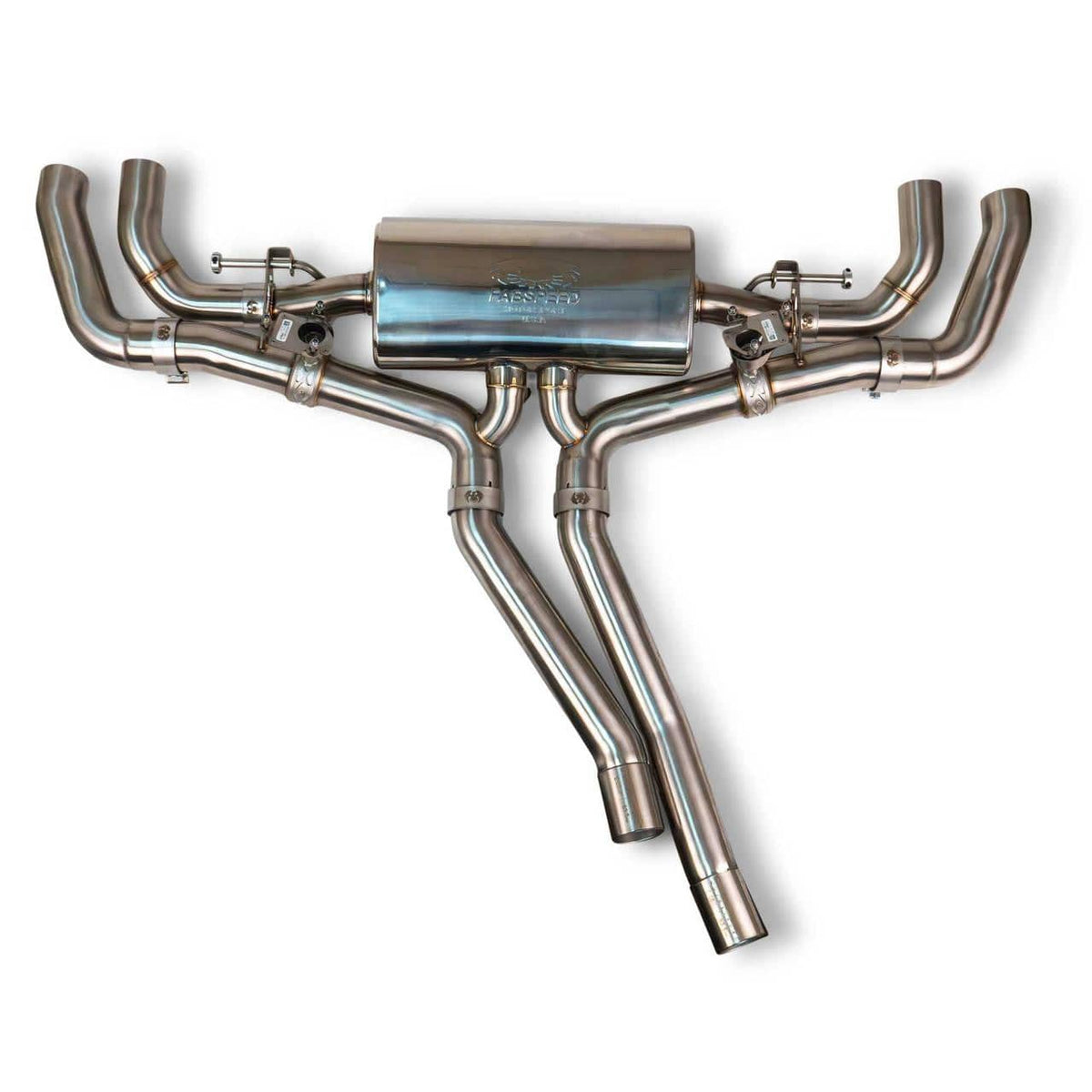 Fabspeed Porsche Cayenne Valved Cat-Back Exhaust System (2019+)