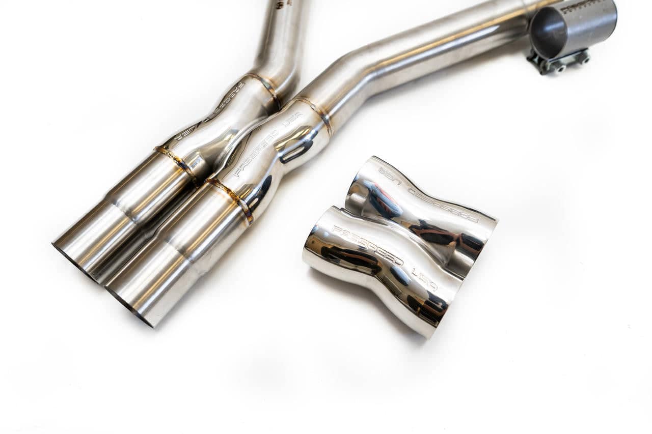 Fabspeed Porsche E3 Cayenne S 2.9L Turbo Valvetronic Exhaust System
