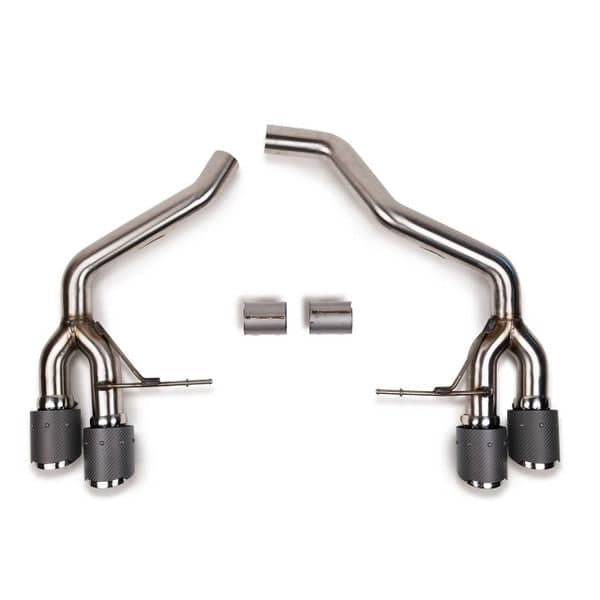 Fabspeed Porsche Macan S / GTS V6 Rear Slip-on Sport Exhaust (2019 - 2022+)