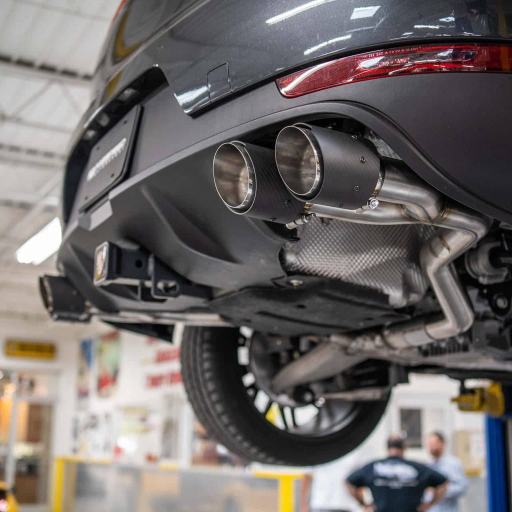Fabspeed Porsche Macan S / GTS V6 Rear Slip-on Sport Exhaust (2019 - 2022+)