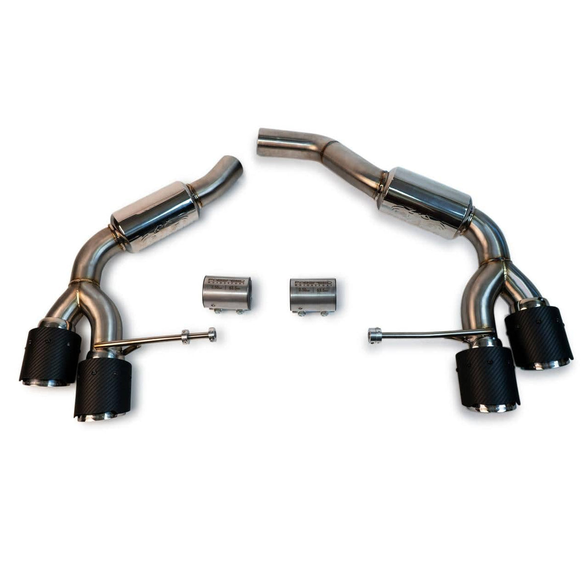 Fabspeed Porsche Macan S / GTS V6 Rear Slip-on Sport Exhaust (2019 - 2022+)