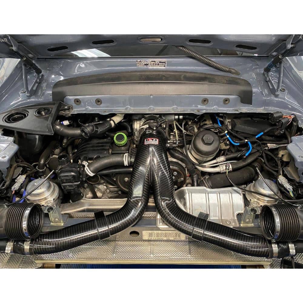 Porsche 991.2 Turbo / Turbo S IPD High Flow Carbon Y-Pipe (2017-2019)