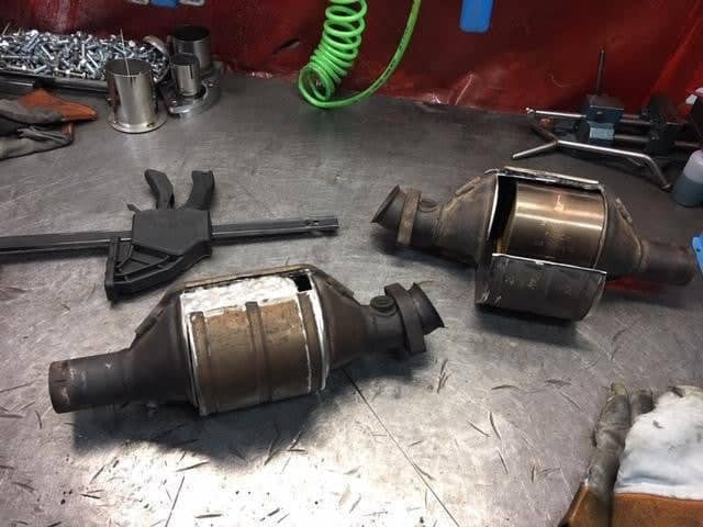 Porsche 997 Carrera Factory/OEM Catalytic Converter Re-Coring