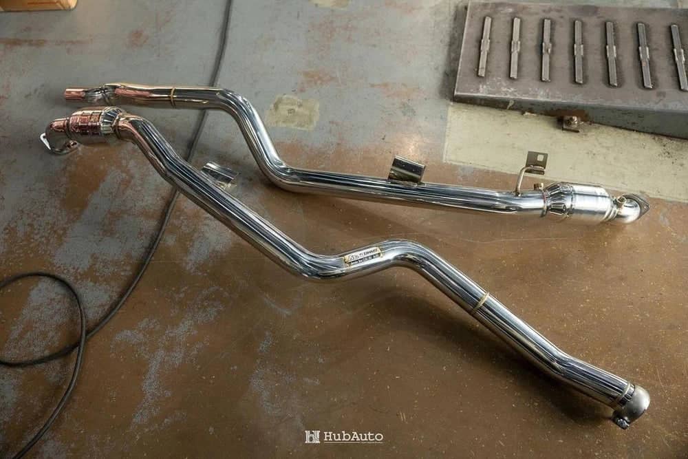 Mercedes-Benz C218/X218 AMG CLS63 Sport 200 Cell Downpipe