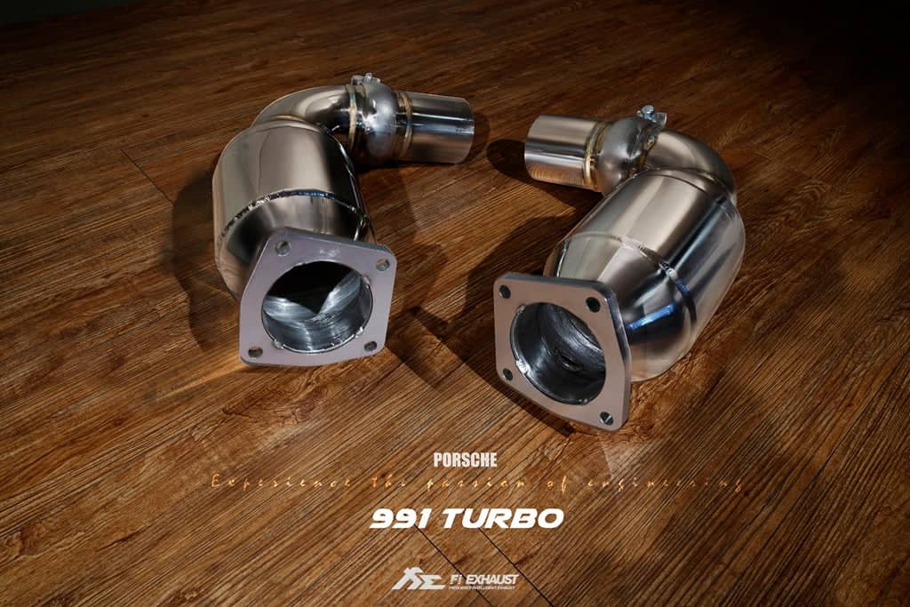 Porsche 991 Turbo / Turbo S (991.1 / 991.2) Sport 200Cell Downpipe