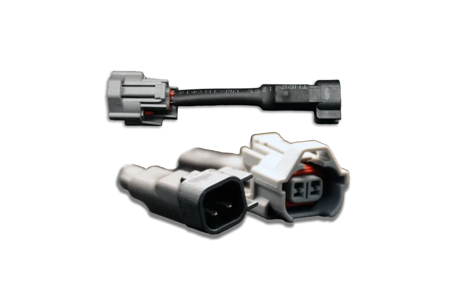 FIC Set of 6 Denso (female) to US Car/EV6 (male) injector plug adaptors (padpdtou6)
