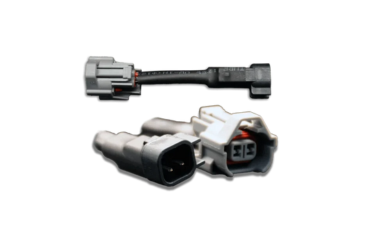 FIC Set of 6 Denso (female) to US Car/EV6 (male) injector plug adaptors (padpdtou6)
