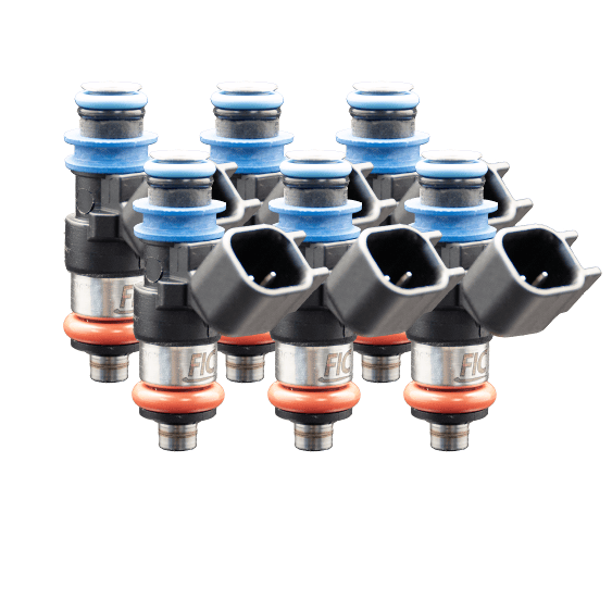 Six Cylinder 1000cc SHORT Custom Injector Set (isc-1000h-short-6)