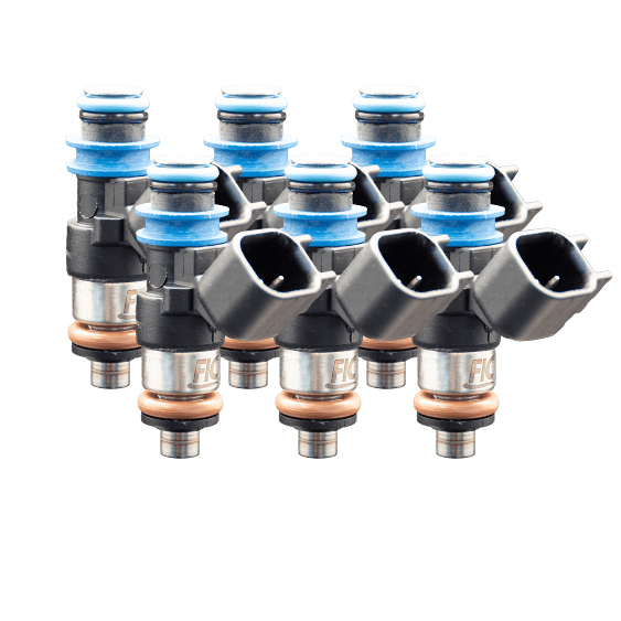 Six Cylinder 1000cc SHORT Custom Injector Set (isc-1000h-short-6)