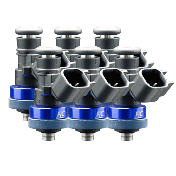 Six Cylinder 1000cc SHORT Custom Injector Set (isc-1000h-short-6)