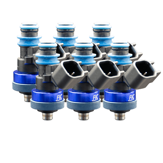 Six Cylinder 1000cc SHORT Custom Injector Set (isc-1000h-short-6)