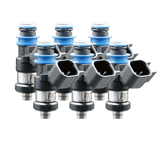 Six Cylinder 1000cc SHORT Custom Injector Set (isc-1000h-short-6)
