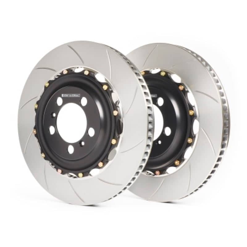 GiroDisc 03-09 Nissan 350Z (w/Brembo Calipers) 2-Piece Slotted Front Rotors
