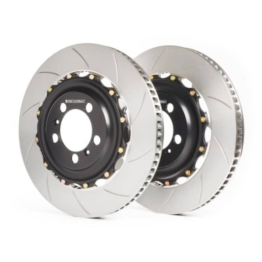 GiroDisc 03-09 Nissan 350Z (w/Brembo Calipers) 2-Piece Slotted Rear Rotors