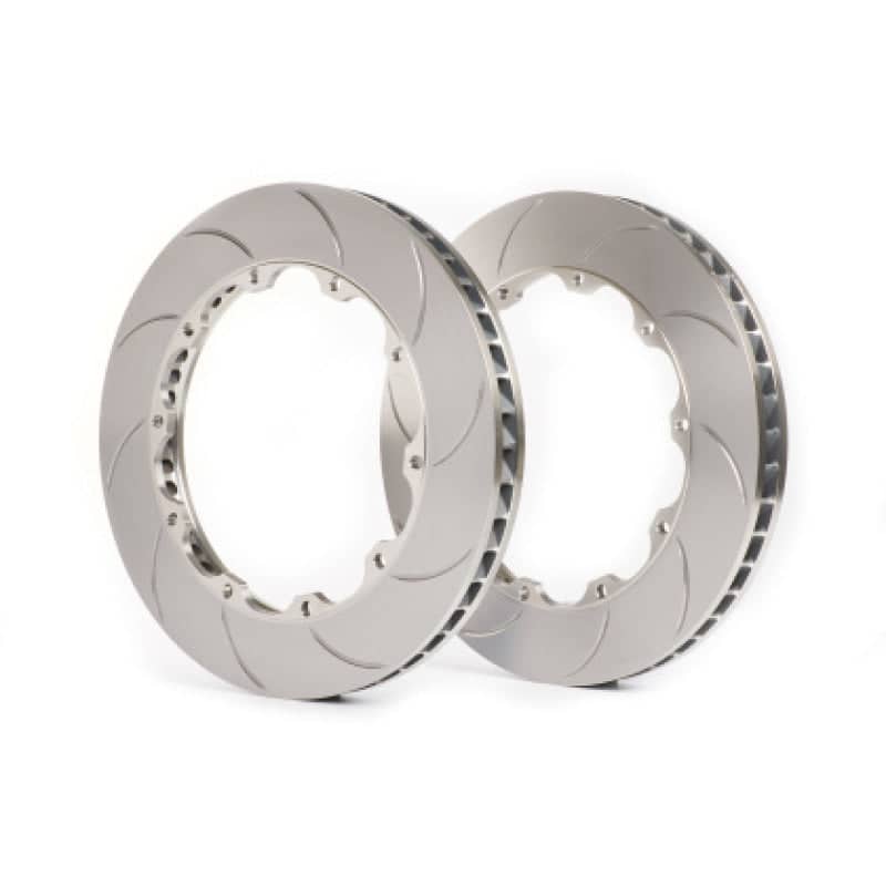 GiroDisc 09-12 Lamborghini Gallardo w/ CCM 380x36mm Front Replacement Rings