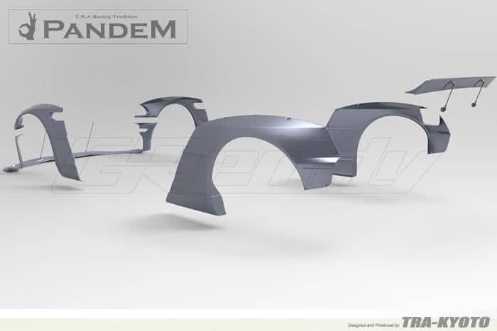 GReddy 99-06 BMW E46 Coupe Pandem Wide Body Front Fenders (SPECIAL ORDER)