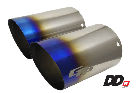 GReddy DD-R Burnt Titanium Tips L=170mm (Pair)
