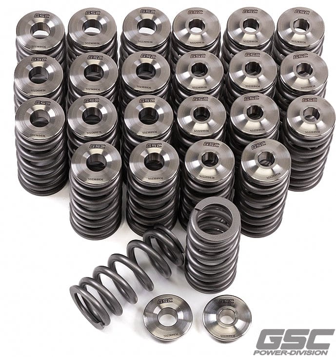 GSC P-D BMW S58 Beehive Valve Spring & Ti Retainer Kit (Max Boost 70PSI)