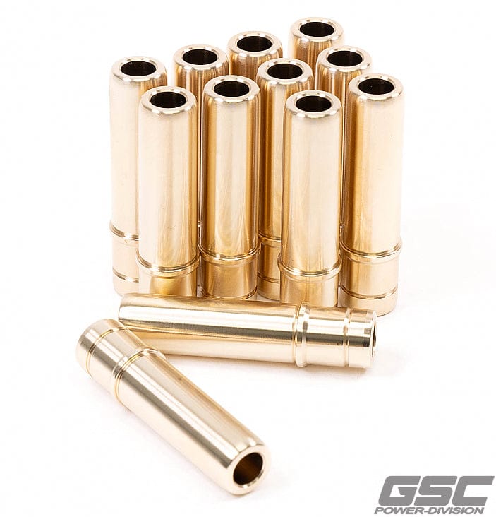 GSC P-D BMW/Toyota B58 / BMW S58 Manganese Bronze Exhaust Valve Guide w/Stopper - Set of 12