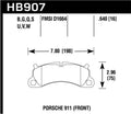 Hawk 12-16 Porsche 911 Carrera S HT-10 Front Brake Pads