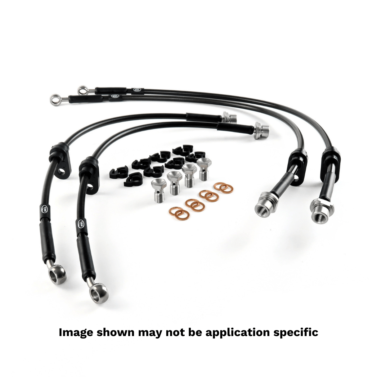 HEL Performance BMW Mini R50 One 1.4 (04/2003-04/2007, Stainless Steel Braided